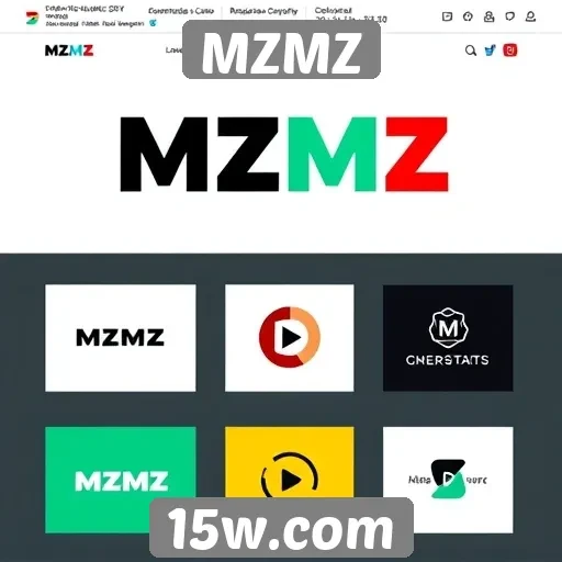 Evolução do design no site MZMZ